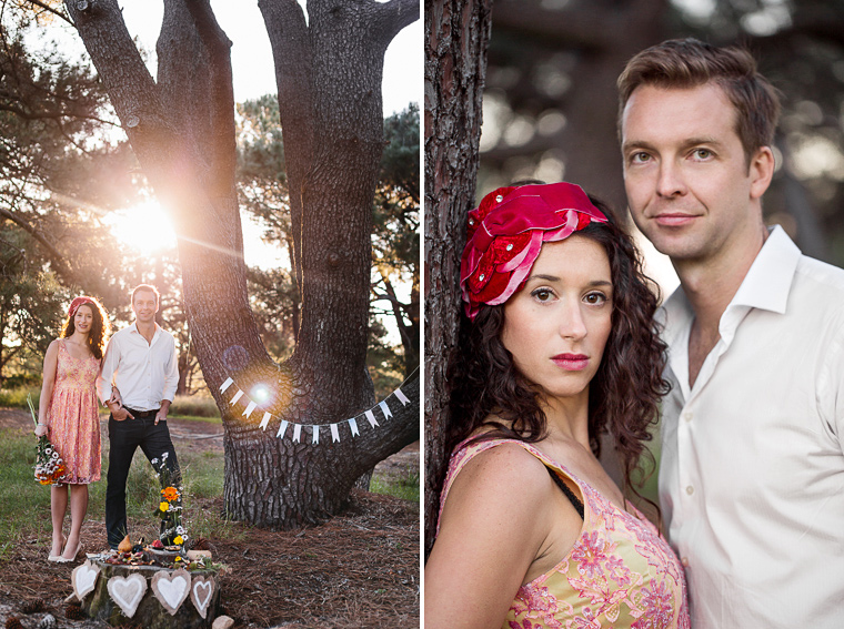 Carly & Lee's Woodland Picnic Prewedding