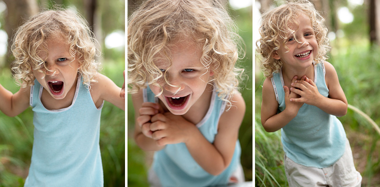 Family photography in Centennial Park, Sydney. Boy surrounded by nature.