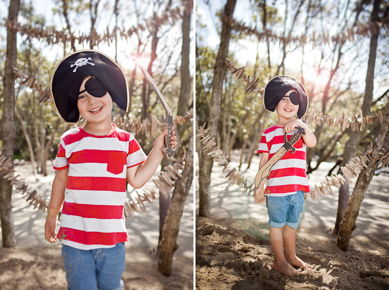 Pirate themed family kids shoot. Bookings available in Sydney, Australia.