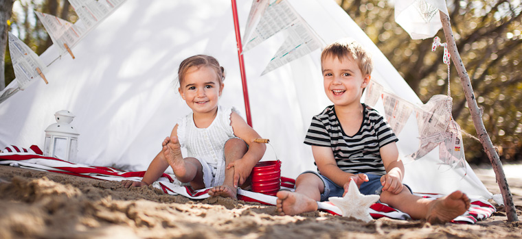 Pirate themed family kids shoot. Bookings available in Sydney, Australia.