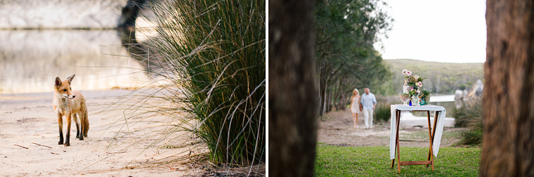 Roslyn & Andrew's lakeside prewedding. A rowboat get away along the lakeside.