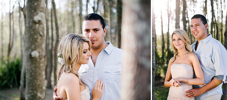 Roslyn & Andrew's lakeside prewedding. A rowboat get away along the lakeside.