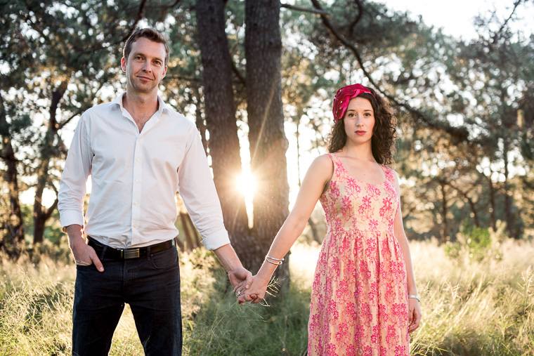 Carly & Lee's Woodland Picnic Prewedding