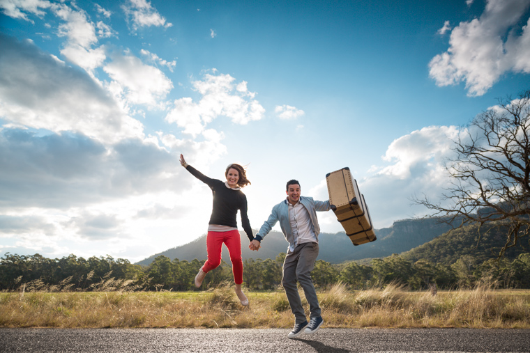 Melissa & Tom's Logan Brae Apple Orchard Prewedding