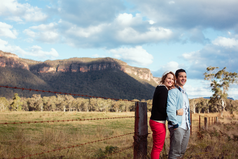 Melissa & Tom's Logan Brae Apple Orchard Prewedding