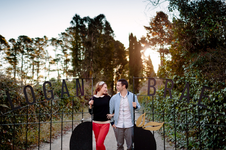 Melissa & Tom's Logan Brae Apple Orchard Prewedding