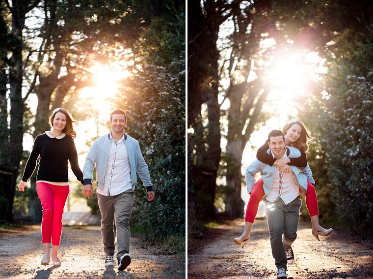 Melissa & Tom's Logan Brae Apple Orchard Prewedding