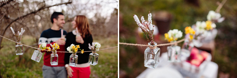 Melissa & Tom's Logan Brae Apple Orchard Prewedding