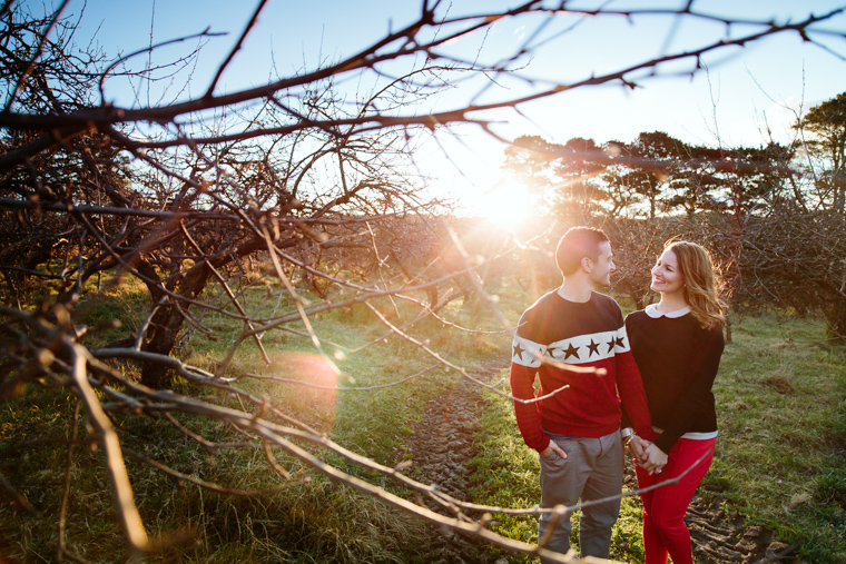 Melissa & Tom's Logan Brae Apple Orchard Prewedding