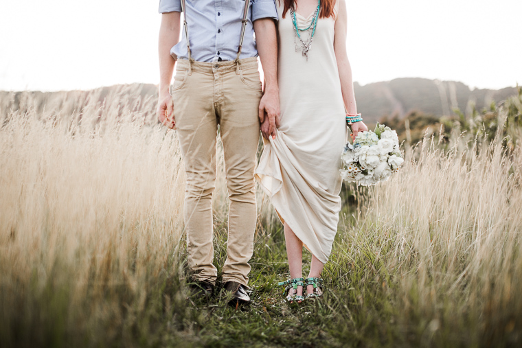 Bohemian styled engagement shoot