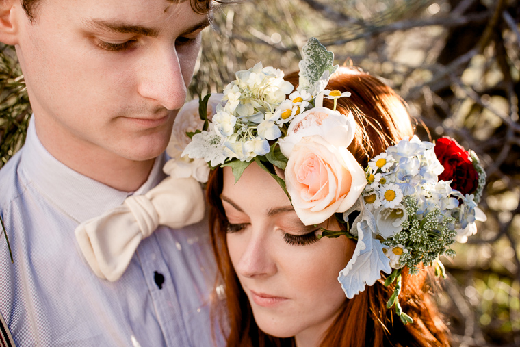 Bohemian styled engagement shoot