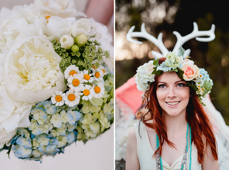 Bohemian styled engagement shoot