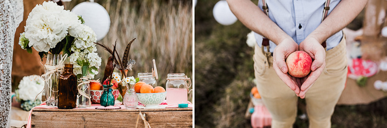 Bohemian styled engagement shoot