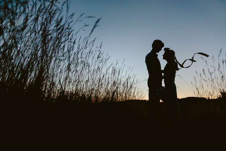 Bohemian styled engagement shoot