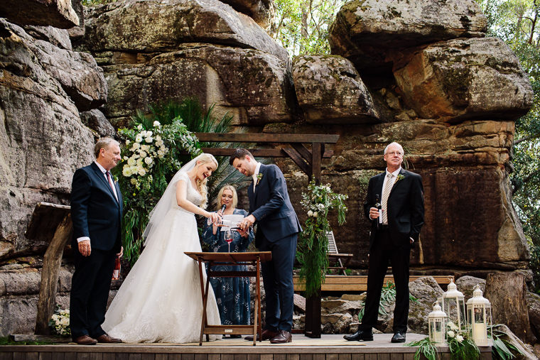 Wedding at Kangaroo Valley Bush Retreat