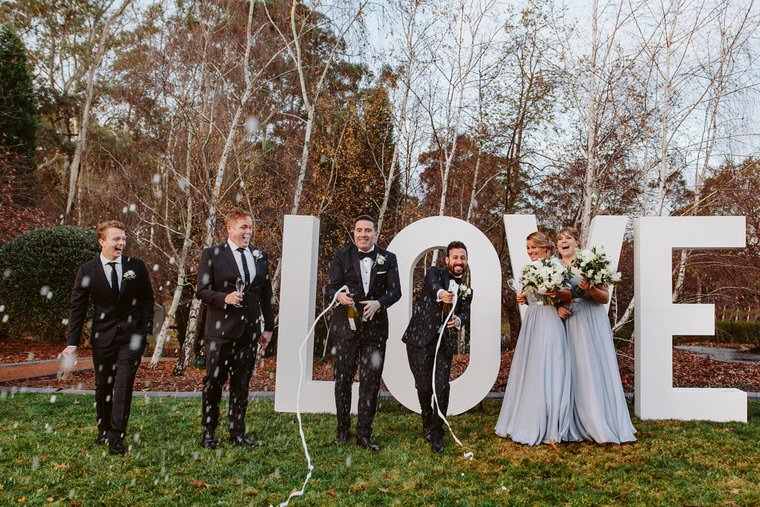 Same sex wedding at Centennial Vineyards, Bowral. Gay, lesbian and lgbti friendly Australian wedding photographers.