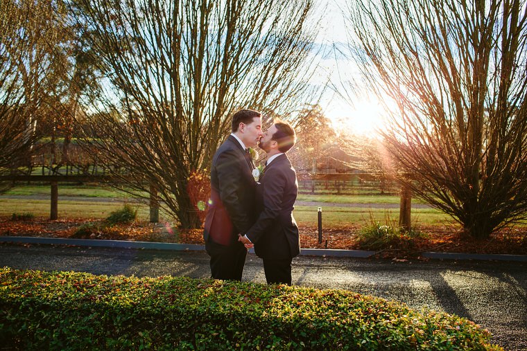 Same sex wedding at Centennial Vineyards, Bowral. Gay, lesbian and lgbti friendly Australian wedding photographers.