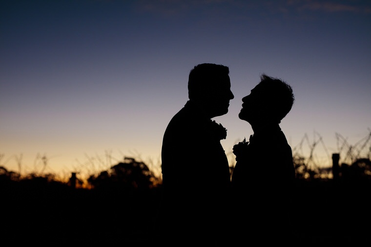 Same sex wedding at Centennial Vineyards, Bowral. Gay, lesbian and lgbti friendly Australian wedding photographers.