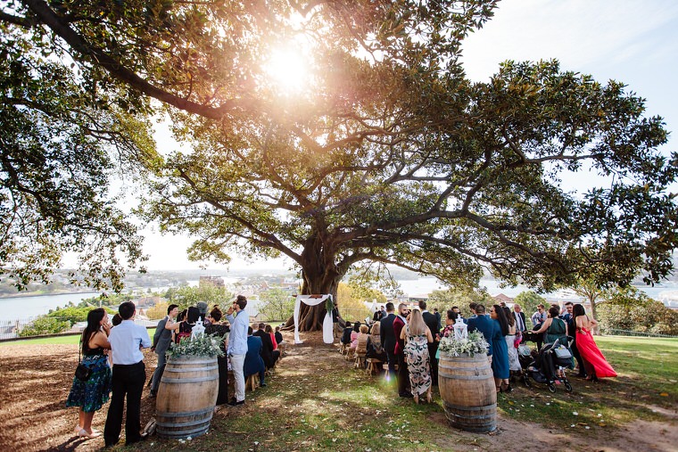 Wedding at Observatory Hill, Sydney and Doltone House Loft, Jones Bay Wharf.