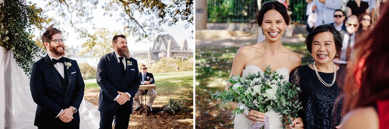 Wedding at Observatory Hill, Sydney and Doltone House Loft, Jones Bay Wharf.