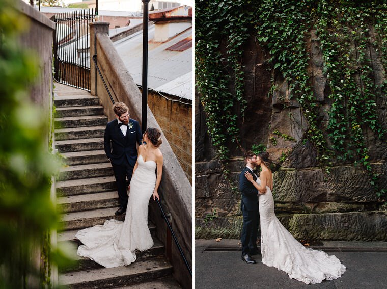 Wedding at Observatory Hill, Sydney and Doltone House Loft, Jones Bay Wharf.