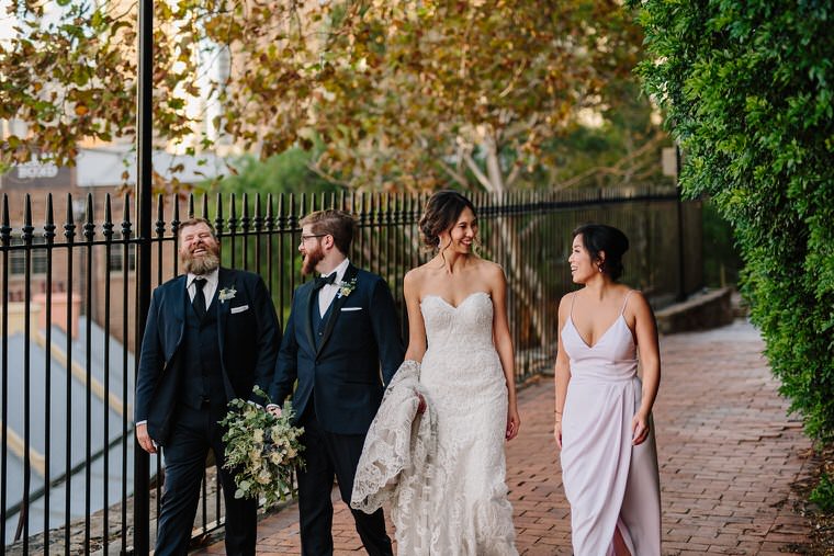 Wedding at Observatory Hill, Sydney and Doltone House Loft, Jones Bay Wharf.