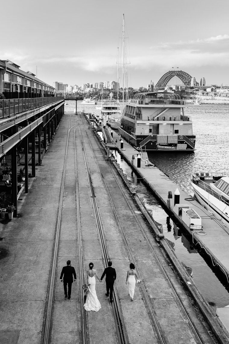 Wedding at Observatory Hill, Sydney and Doltone House Loft, Jones Bay Wharf.