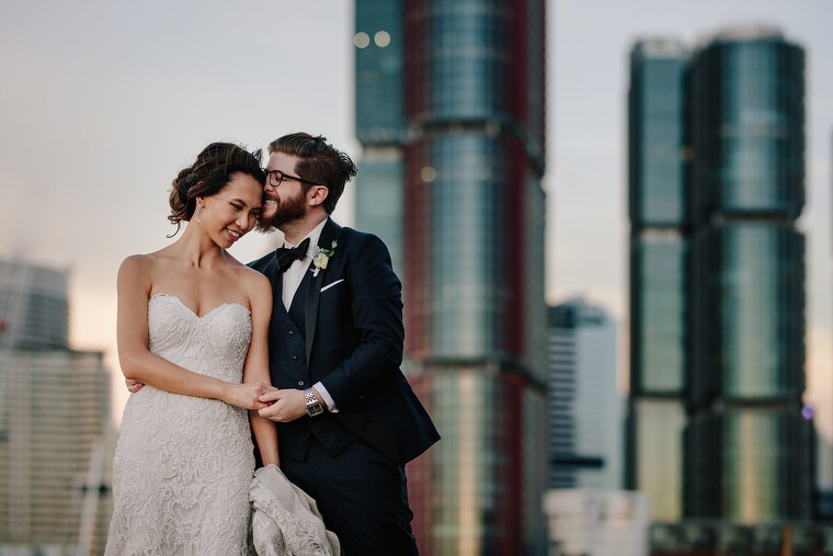 Wedding at Observatory Hill, Sydney and Doltone House Loft, Jones Bay Wharf.