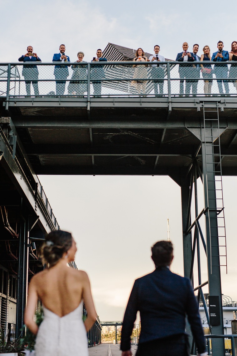 Wedding at Observatory Hill, Sydney and Doltone House Loft, Jones Bay Wharf.