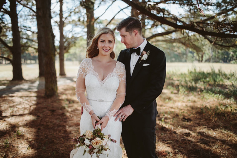 Whitney and Rohan's wedding in the Southern Highlands