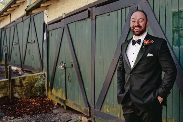 Sarah & Dan's winter wedding photos at Bendooley Estate's Book Barn in Berrima.