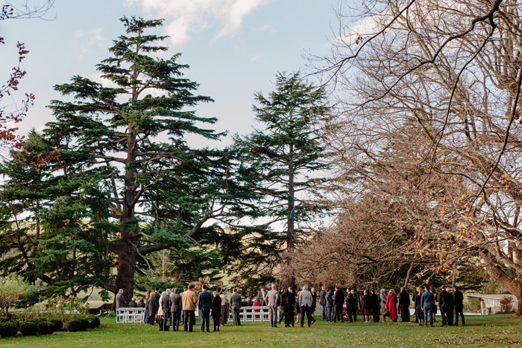 Sarah & Dan's winter wedding photos at Bendooley Estate's Book Barn in Berrima.