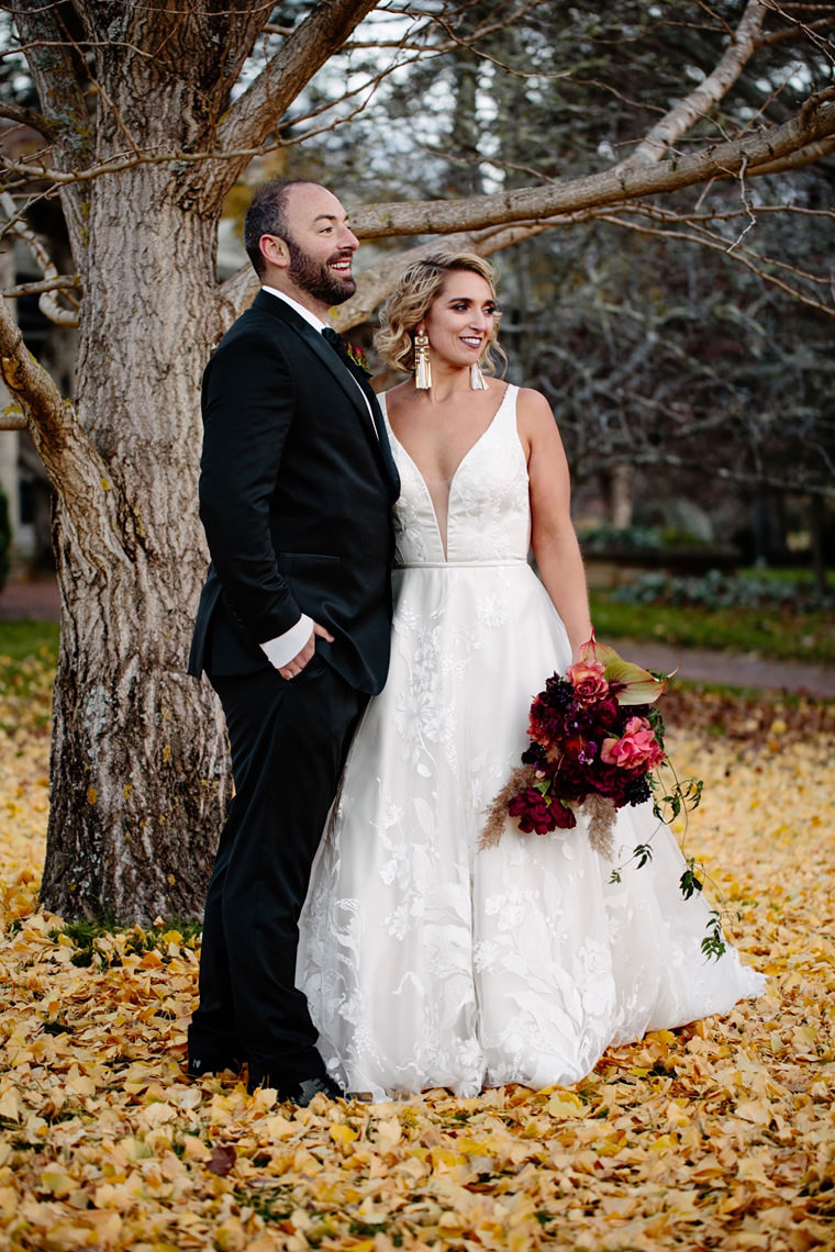 Sarah & Dan's winter wedding photos at Bendooley Estate's Book Barn in Berrima.