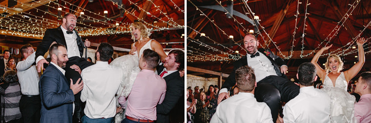 Sarah & Dan's winter wedding photos at Bendooley Estate's Book Barn in Berrima.