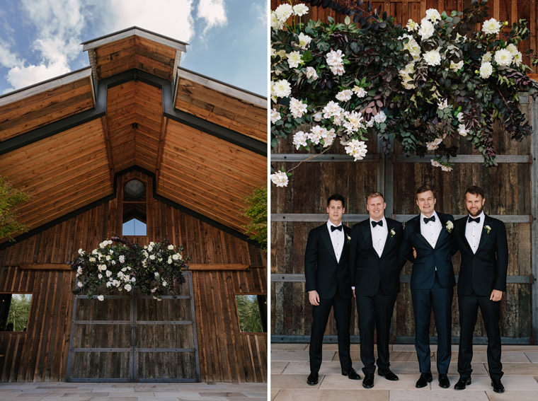 Wedding flowers at Bendooley Estate