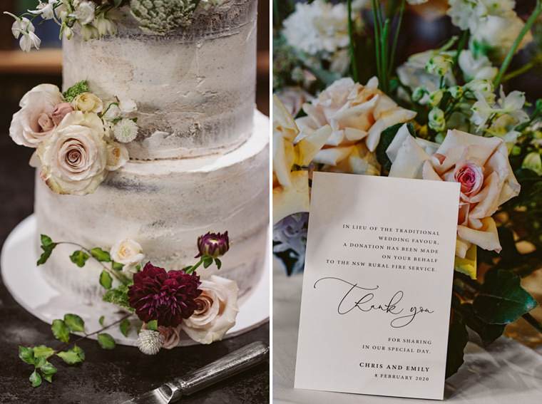 Reception at the Book Barn, Bendooley Estate, elegantly captured by Hilary Cam Photography.