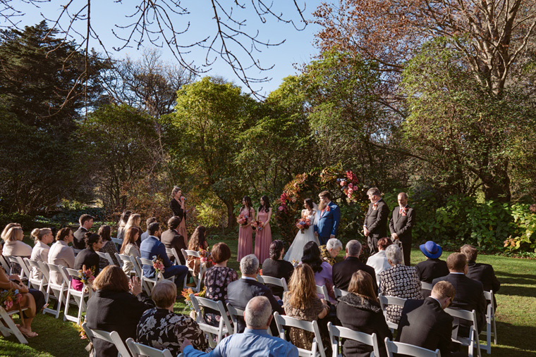 Ceremony from guests perspective.